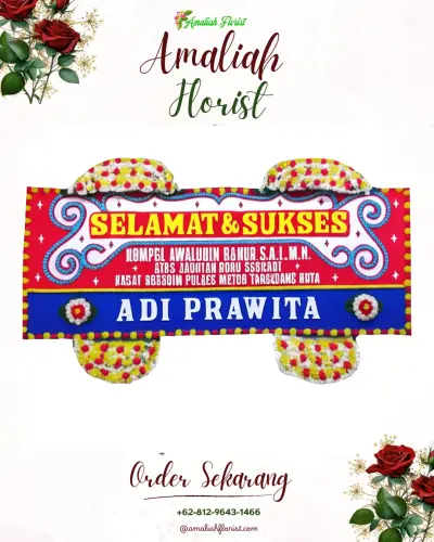 Karangan Bunga Ucapan Selamat pasirpeuteuy