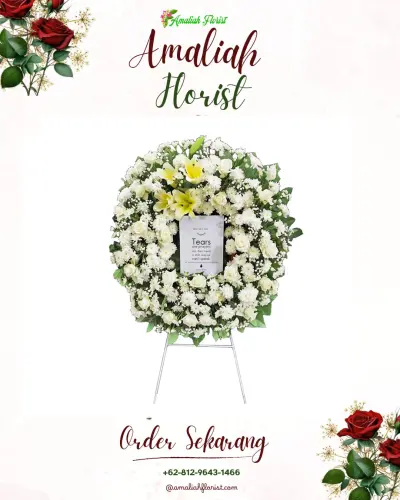 Krans Bunga Duka Cita pasirpeuteuy